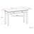 Console Sofa Table - Natural Aged Brown-1954259166