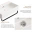 Lavabo vasque blanc