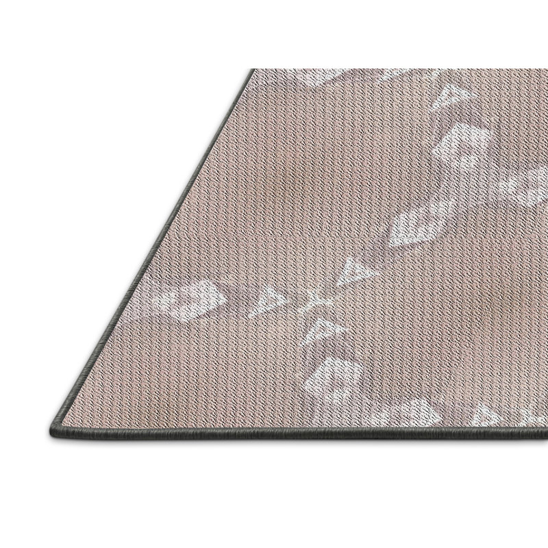 Geometric Indoor Rug, Rectangle 5' x 7'