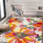 Florentia Floral Tufted Orange/Pink/Ivory Non-Slip Rubberback Area Rug-818180452