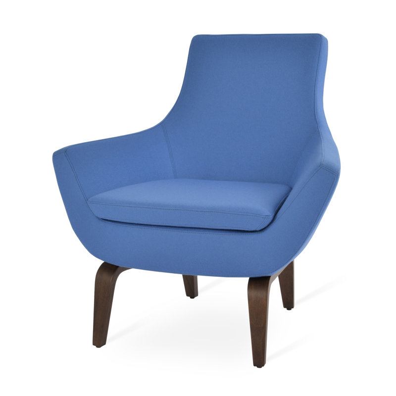 Fauteuil l 31 po Lakewood, Laine bleu ciel