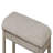Farmhouse Style 1pc Counter Height Bench Footrest Upholstered Seat Wooden Furniture-800055946