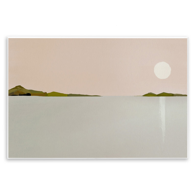 «Morning Has Spoken», art mural sur bois par Leah Straatsma, 13" H x 19" W