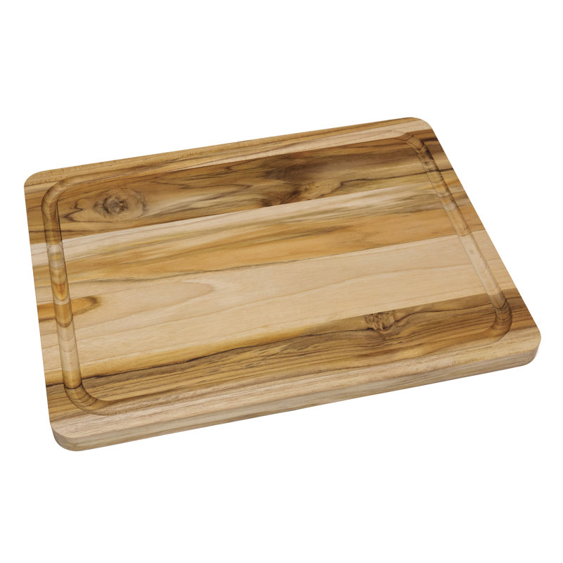 Teak Edge Grain Cutting Board, Large