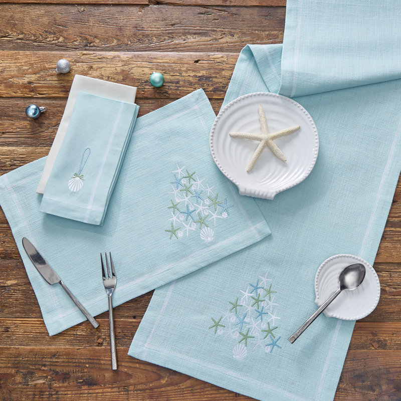  Seas And Greetings Table Runner 15X72