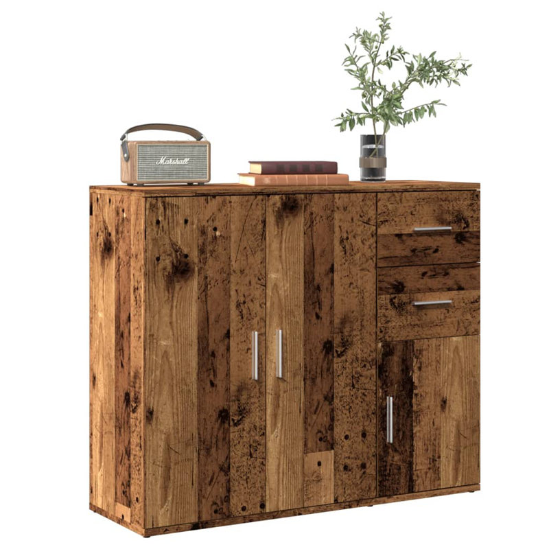 91cm Sideboard, Old Wood