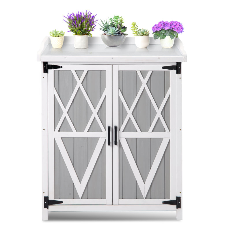 Wood Potting Bench