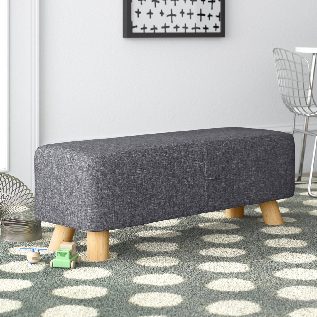 Artis 81cm Wide Rectangle Solid Colour Footstool Ottoman