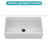Topcraft 33“ X 18” Ceramic Single-Bowl Farmhouse Kitchen Sink With Accessories