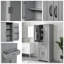 Armoire de rangement moderne et minimaliste pour salle de bain-1401572057