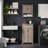 RiverRidge Hayward Two-Door Bathroom and Laundry Wall Mount Storage Medicine Cabinet with Fixed and Adjustable Shelf-1338922968