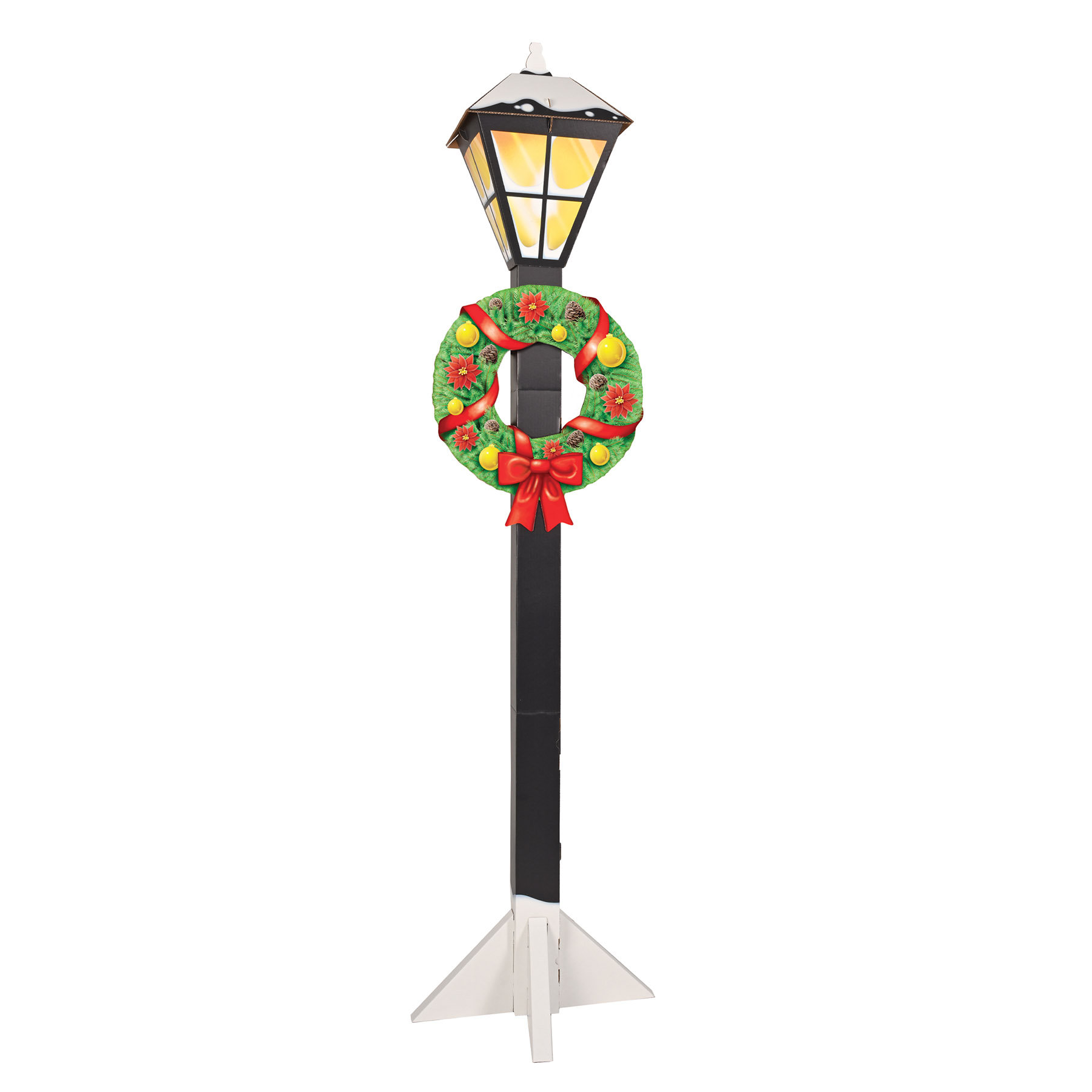 The Beistle Company 3-D Christmas Lamppost Prop | Wayfair