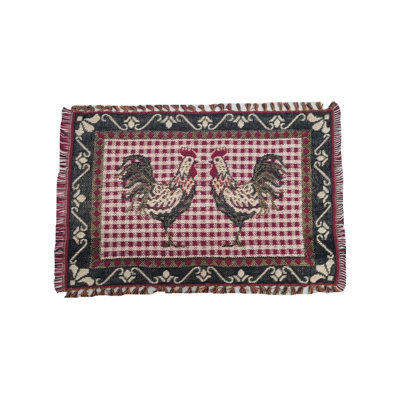 Frazee Cotton No Pattern Rectangle Placemat