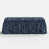 Motif floral bleu foncé