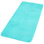 Tapis turquoise à poils longs Angelito