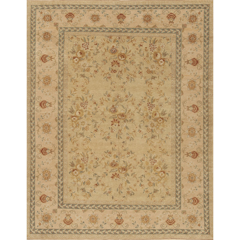 Has Hali One-of-a-Kind Rectangle 7'7" X 9'9" 2010s Wool Area Rug in