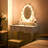 Oldfield 5 Drawer Makeup Vanity Set with Mirror-432082203