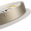 Kucharski 3-Light Champagne Ring Dimmable LED Flush Mount