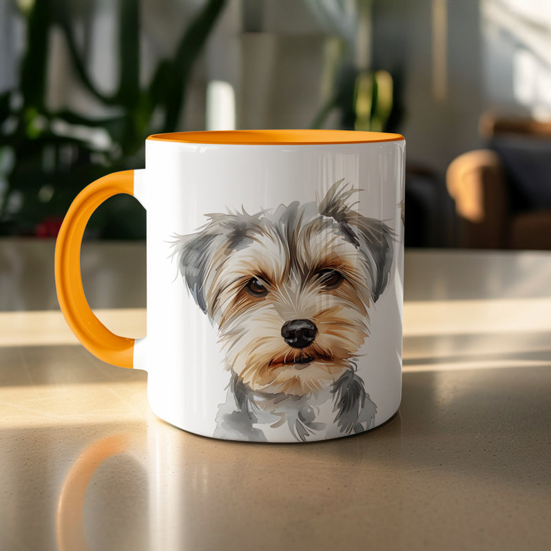 Mug, Orange, 4