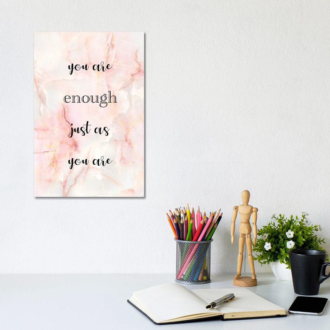 You Are Enough by Victoria Brown - Gallery-Wrapped Canvas Giclée on Canvas