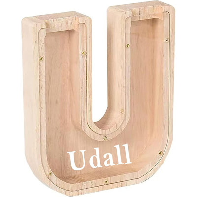 Adarryll Text & Numbers Piggy Bank