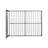 Charcoal Grey Queen Metal Bed - Construction, Quiet Nights, Easy Assembly Process, Under Storage Feature, No Box Spring Needed, Works With All Mattress Sizes, 600 Lbs Weight Limit Size Frame In