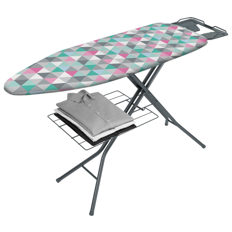 Antares Metal Freestanding Ironing Board, Multicolour