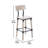 Lazro Commercial Grade Rustic Industrial Style Wood Dining Barstool (Set of 4)-1863796273-1775509269