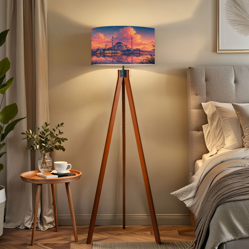  Lampe sur pied à trépied à DEL Majestic Sunset