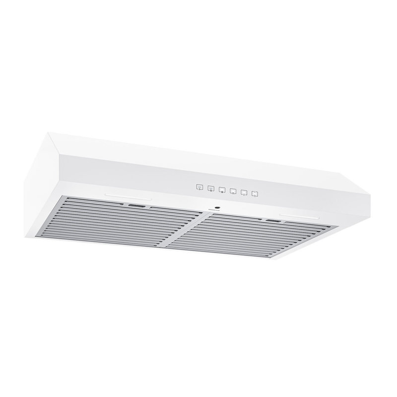 Hotte sous l'armoire de 30 po Broan-NuTone, ventilateur CFM maximum ENERGY STAR 490, blanc