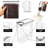 Sorbus Clear Plastic Airtight Coffee Bean Storage Container Set With Easy-access Lids - Keeps Coffee Beans Fresh, BPA-Free 2L/8.4 Cups- 2 Pack