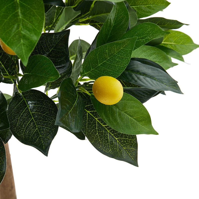 120cm Faux Lemon Plant in Pot