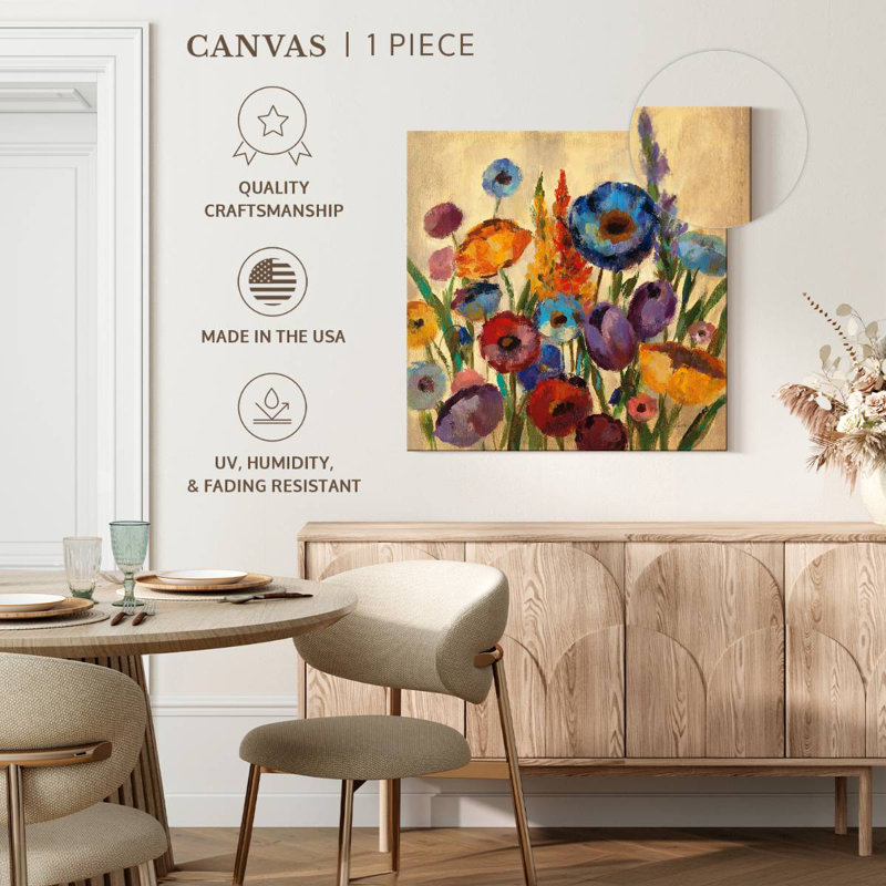 Harnek Garden Hues II, 20" H x 20" W