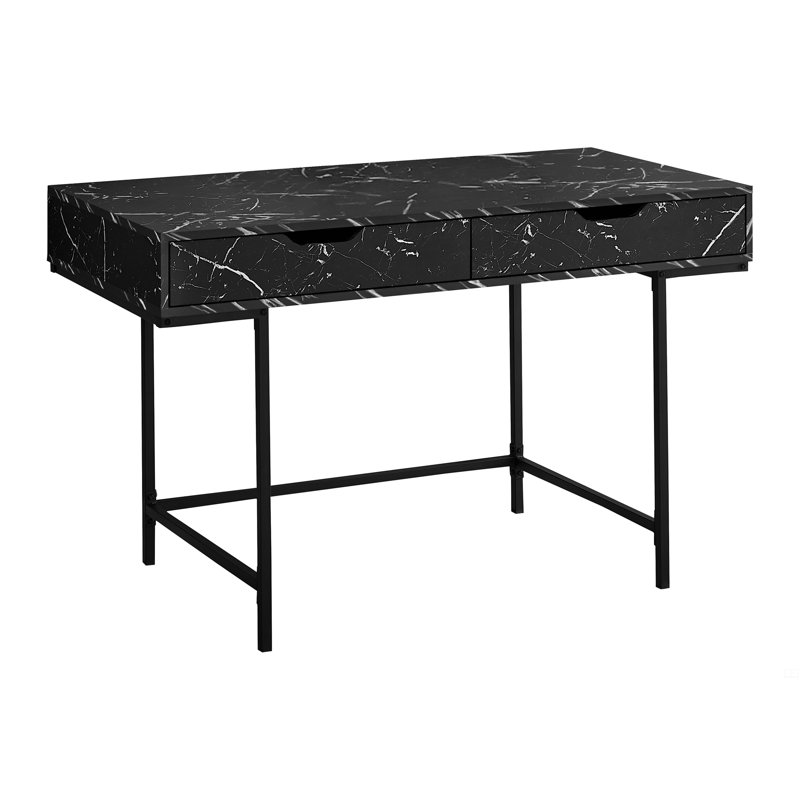 Bureau d'ordinateur, bureau personnel, ordinateur portable, tiroirs de rangement