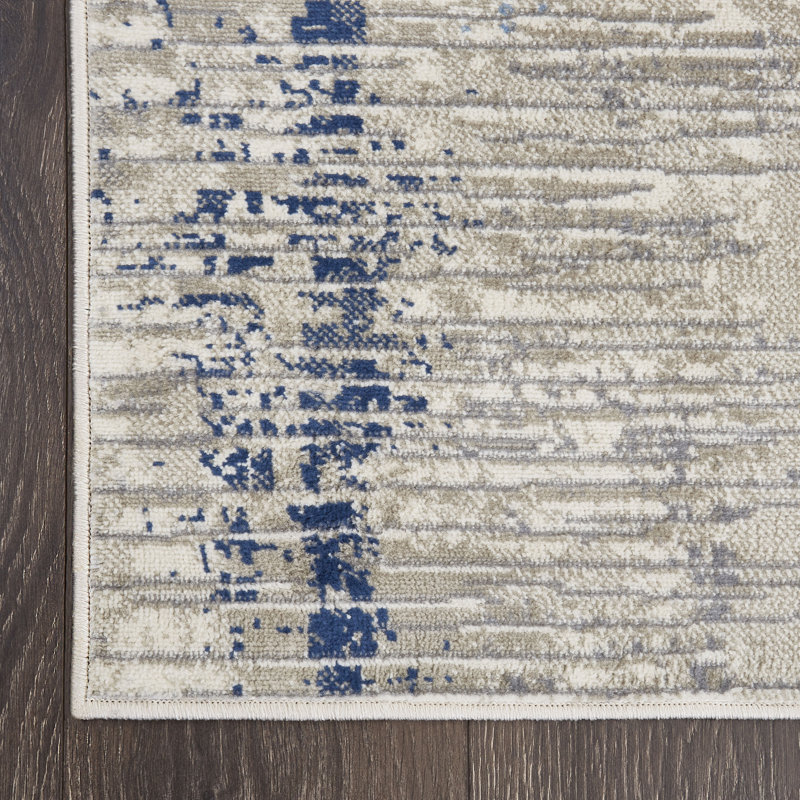 Tavernia Abstract Indoor Rug, Rectangle 6'6" x 9'6"
