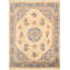 Gerrity Oriental Area Rug in Ivory