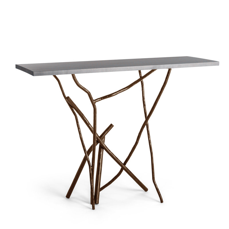 Console 46 po Brindille, Bronze, Gris