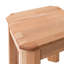 Schneck Solid Wood Accent Stool