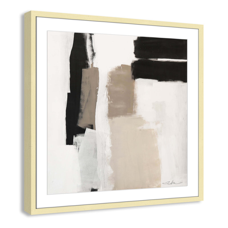 «Earth Scapes II-A» par Casa Fine Arts, Cadre doré encadré, H 27,5 po x l 27,5 po x P 0,75 po