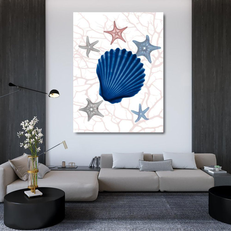 Beachcrest Home ™, Koetsier, Albert, art sur toile tendue sous le titre: Nautical Splendor 2, H 47 po x l 36 po