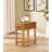 Guzzi Solid Wood Top End Table with Storage