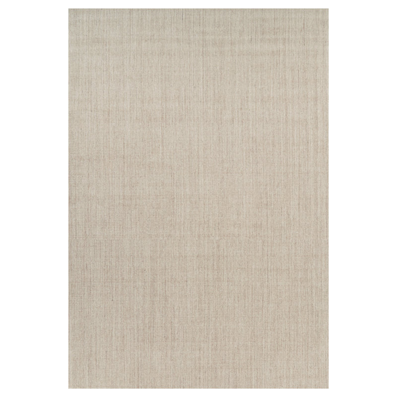 Rug & Kilim’S Oversized Modern Textural Solid Rug In Beige Tones And Striae