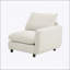 Canapé modulaire surdimensionné en forme de L 99 pièces 99 po. Combinaison libre pour des salons spacieux et confortables