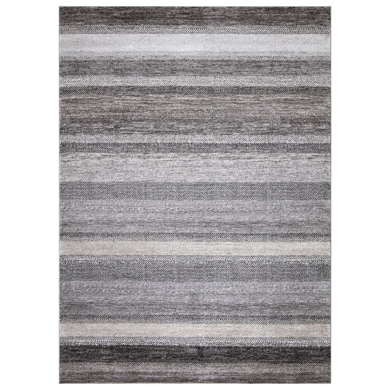 Striped Indoor Rug, Rectangle 9'3" x 12'6"