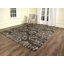 Tapis floral fumé / beige Ellyona-2063639661