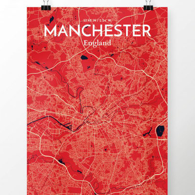 " Manchester City Map "