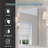 Recessed Or Surface Wall Mount Bathroom Medicine Cabinet With Adjustable Glass Shelves-126374941-126374938