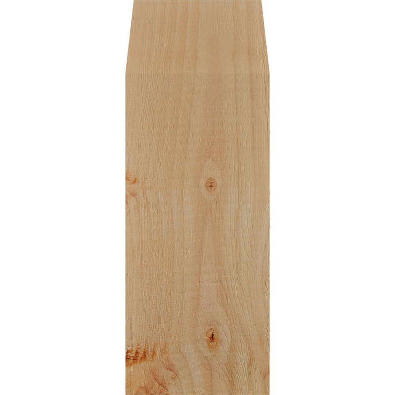 Attelle de genou traditionnelle, H 16 po x l 5,5 po x P 8 po, Douglas (lisse)