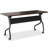 Rectangle Flip Top 23.63'' L Training Table with Casters and Modesty Panel and Cable Management-20685666-20685669-73574290