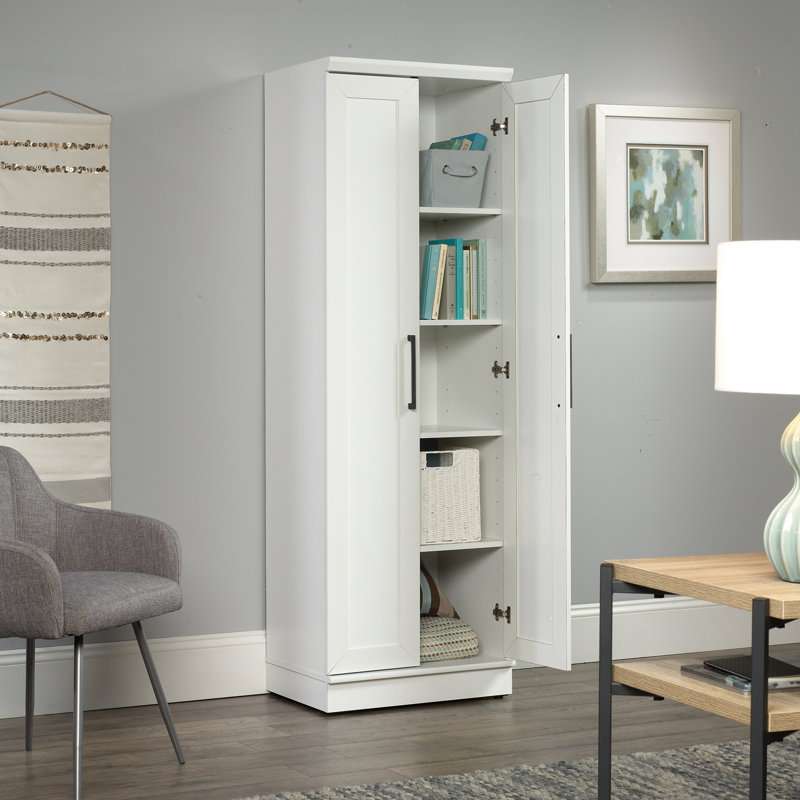 Carnesha 23.31'' Wide 4 - Shelf Storage Cabinet, Soft White